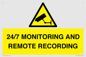 24/7 MONITORING AND REMOTE RECORDING